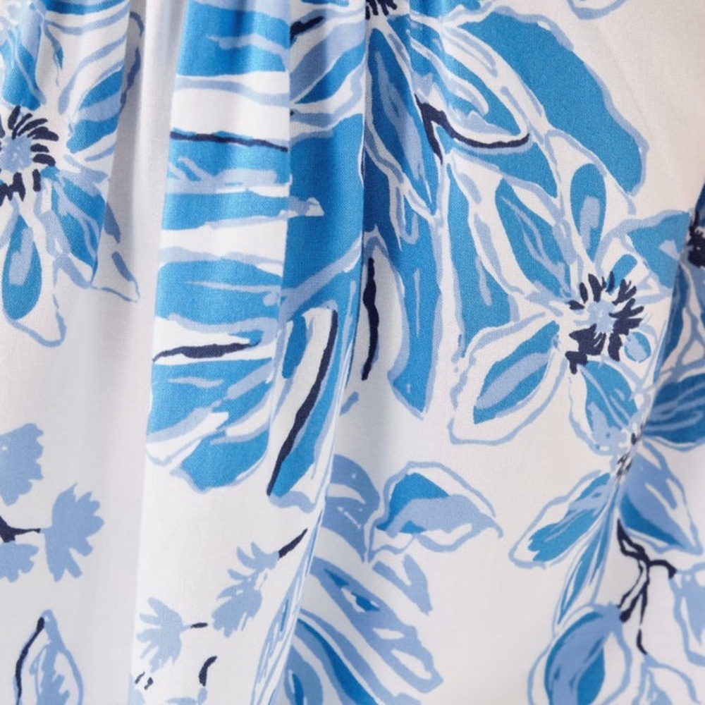 NWT - Lilly Pulitzer Gyah Sleeveless Top in Resort White Jet Set Jungle, Large - Picture 2 of 7
